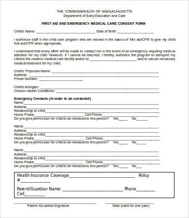 first-aid-medical-consent-form-template
