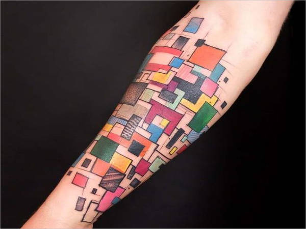 Abstract Tattoo Style Images Midjourney Prompt | PromptBase