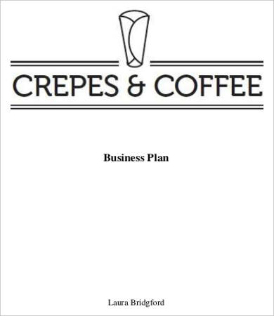 business plan for crepe shop