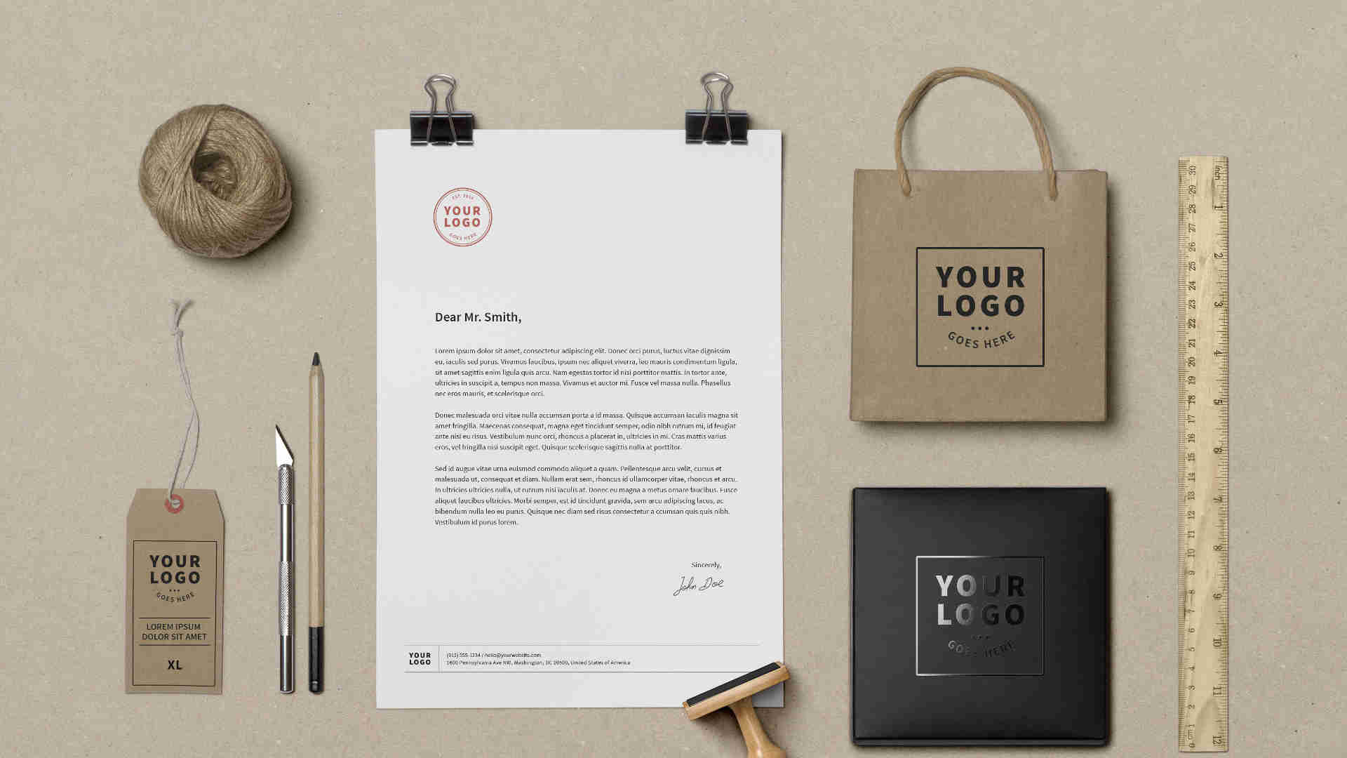 Download 20 Free Branding Identity Mockups Free Premium Templates