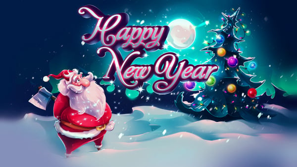 happy new year 2017 illustration