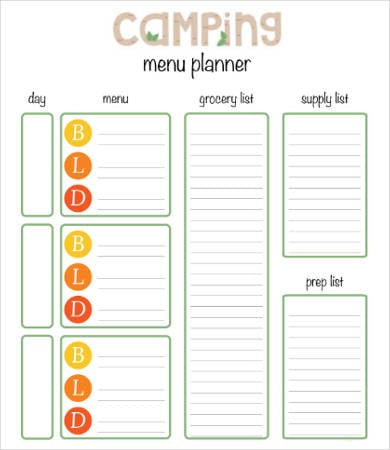 camping-meal-plan-template