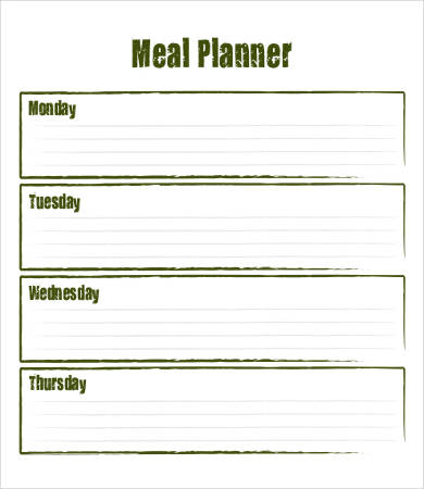 29+ Meal Plan Templates - Word, PDF, Docs