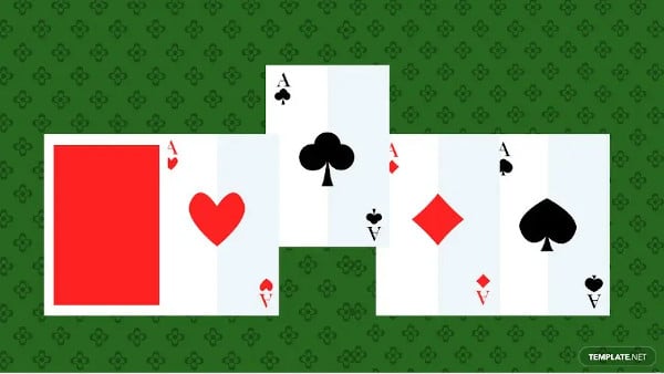 playing card design template