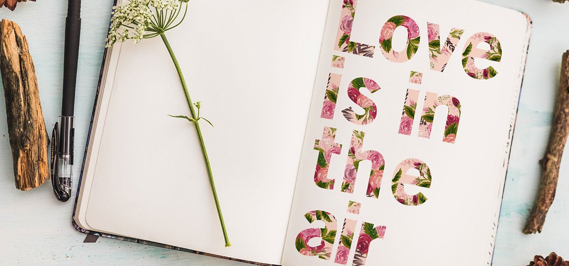 19+ Inspiring Floral Typography Designs