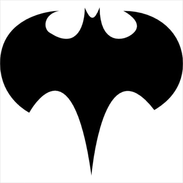 batman logo silhouette