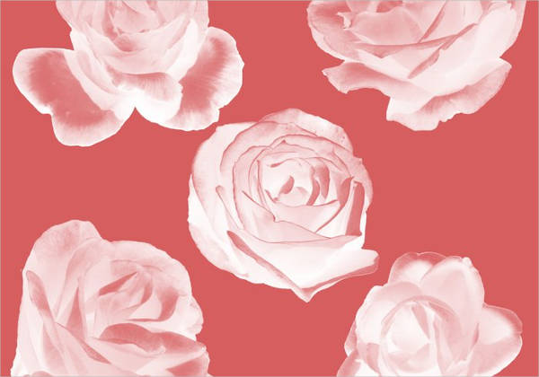 rose stencil photoshop brushes