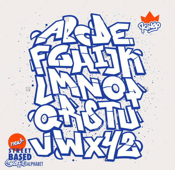 5 3d Graffiti Alphabets Psd Vector Eps Format Download Free Premium Templates