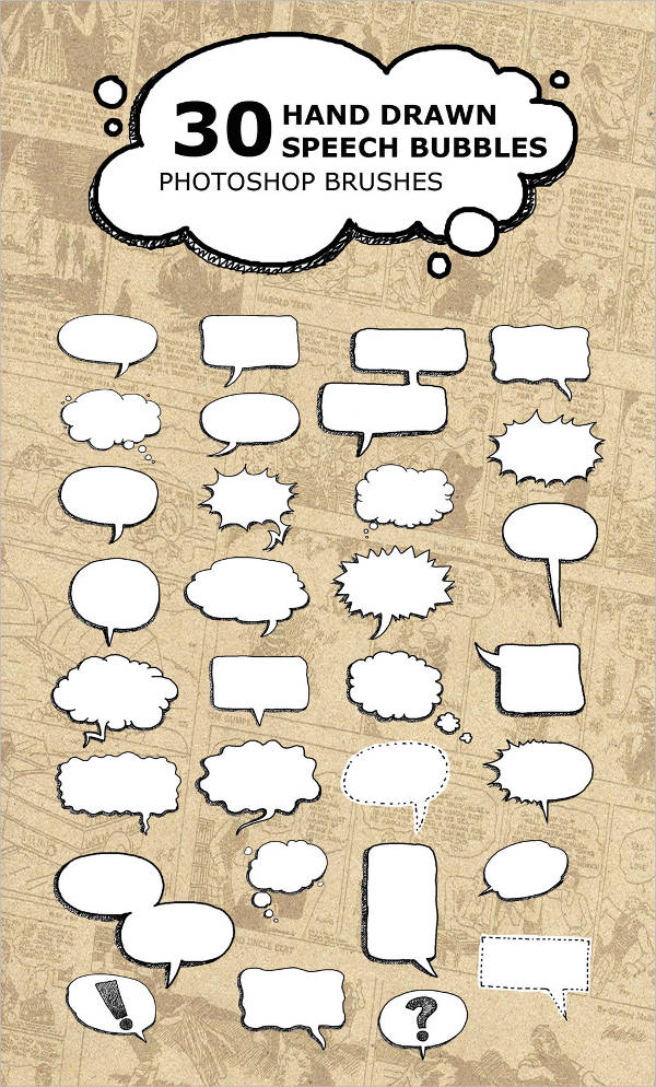 speech bubble photoshop download