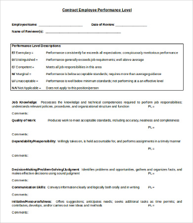 22+ Sample Employee Contract Templates - Word, Google Docs, Apple Pages ...