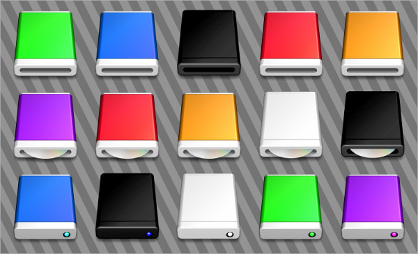 mac drive icons