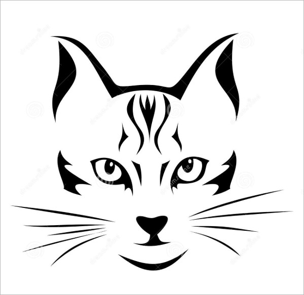 8+ Cat Silhouettes PSD, EPS, Vector Illustrations