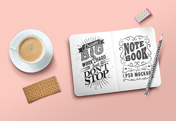 Download 20+ Free Sketchbook Mockups - PSD, Vector EPS | Free ...