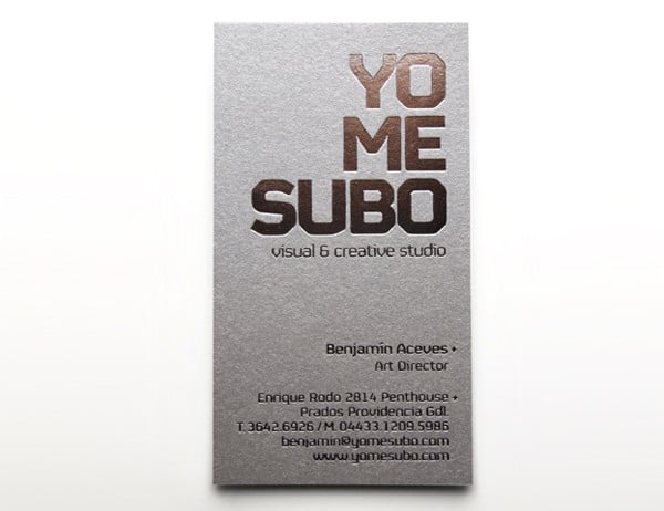 cool business card template