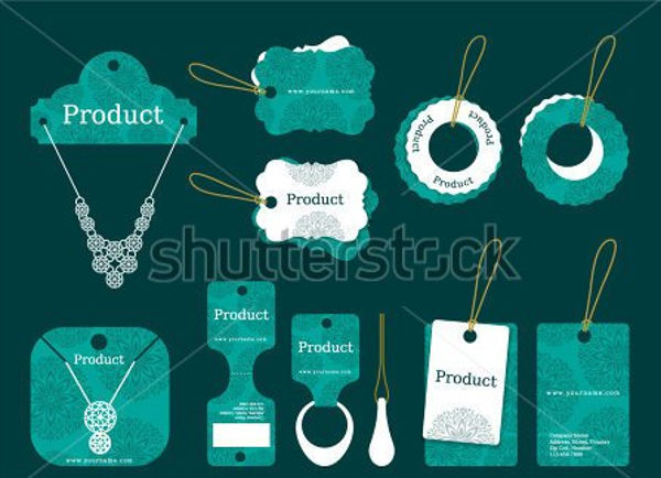 9 Jewelry Tags Free PSD AI Vector EPS Format Download
