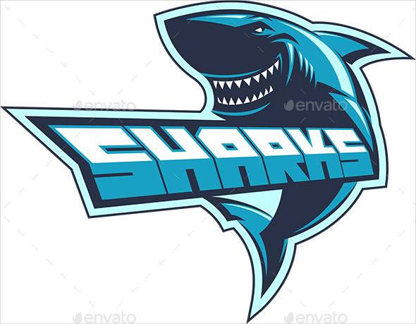 shark football logo