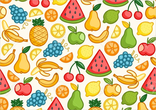 9 Fruit Patterns Free Psd Png Vector Eps Format Download 8749