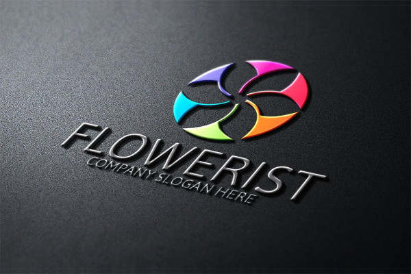 corporate flowerist logo
