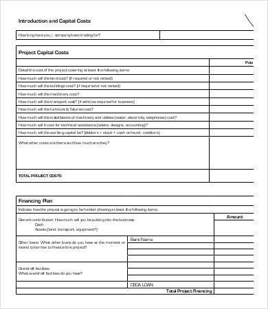 Business Form Template - 9+ Free PDF Documents Download