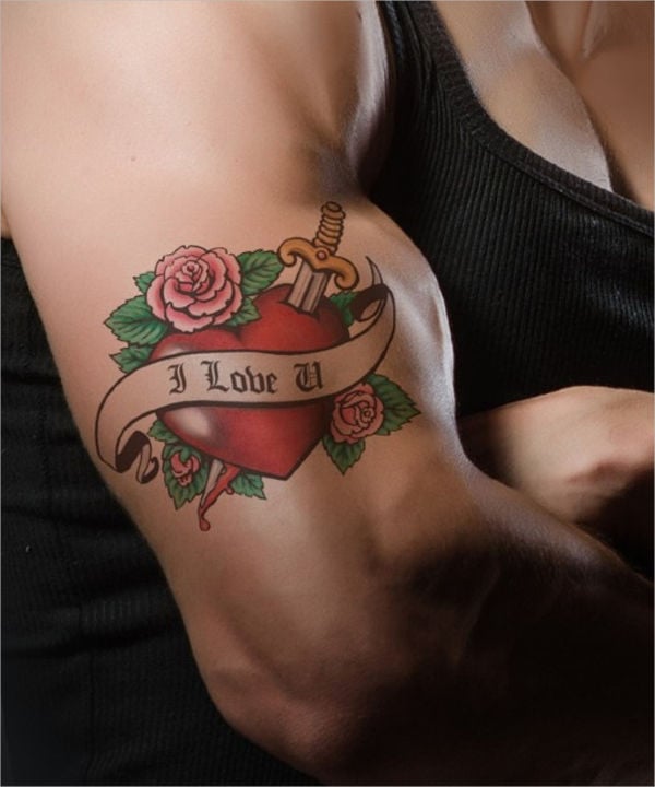 10+ Love Tattoo Designs