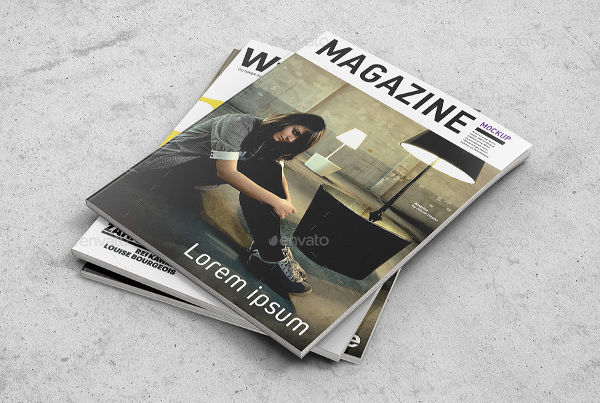 Download 54+ Photorealistic Magazine Cover Mockups - PSD, AI | Free & Premium Templates