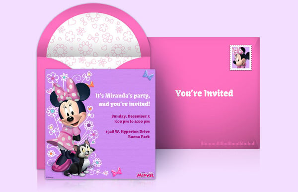 free mickey mouse birthday invitation