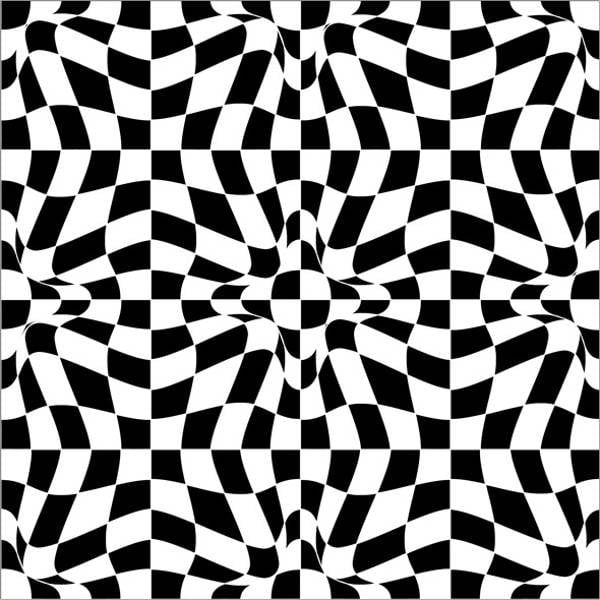 black and white vector pattern