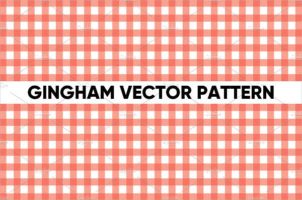 gingham vector pattern