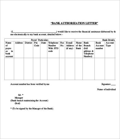 Letter Of Authorization 11 Free Word Pdf Documents Download