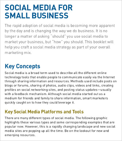 social media business proposal template