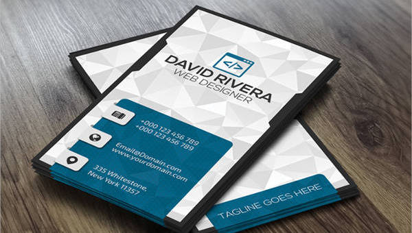 free template for business card