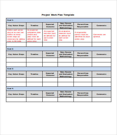 Project Plan Template Word - 10+ Free Word Documents Download