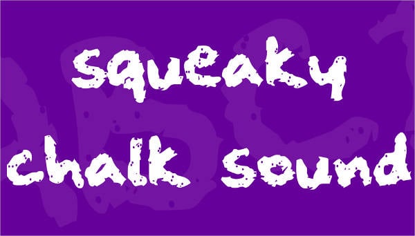 squeaky chalk sound font