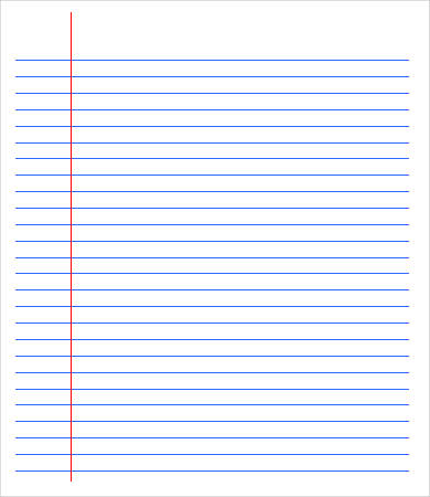 classmate blank index page