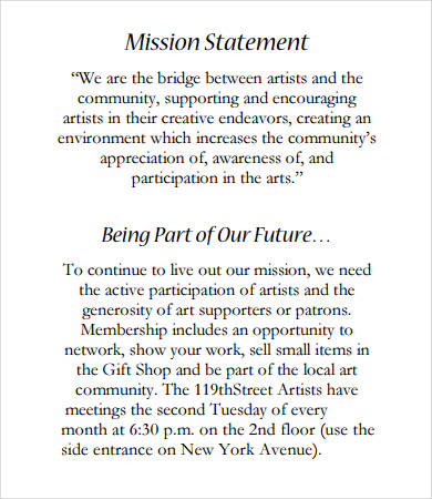 artist mission statement1