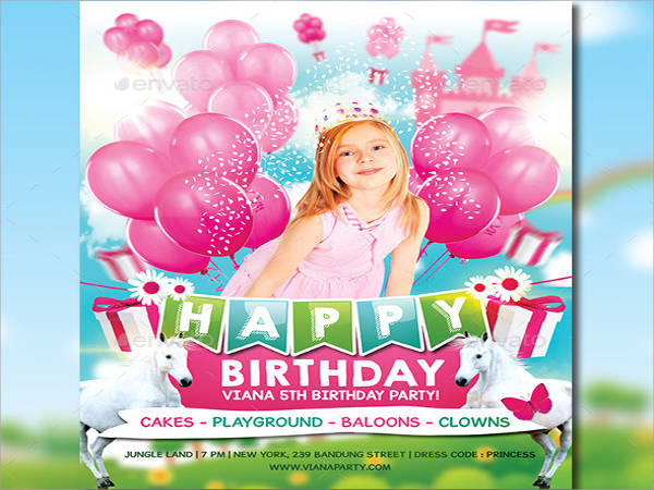 11+ Princess Birthday Invitations - PSD, Word, AI