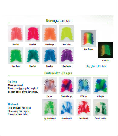 Food Coloring Chart - 9+ Free PDF Documents Download | Free ...