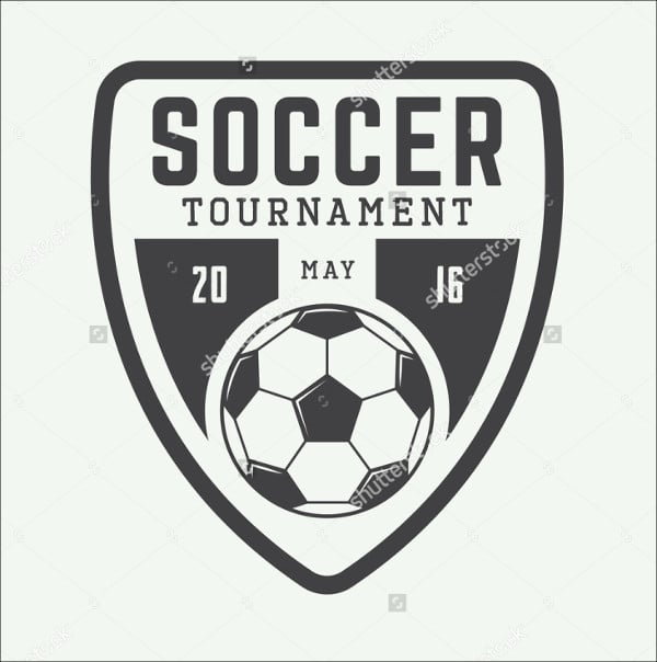 vintage soccer logo