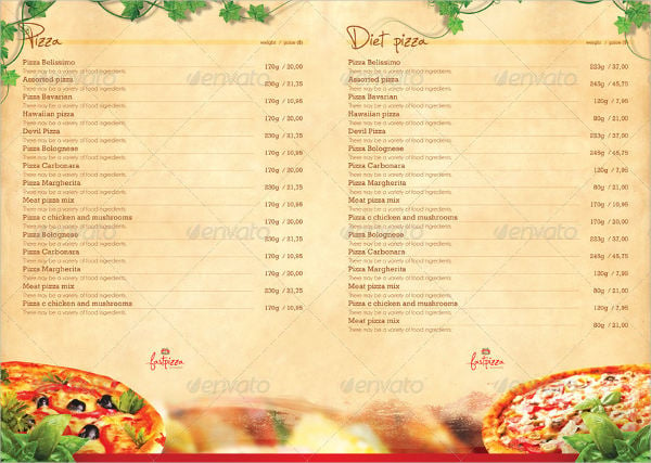 Thiết kế card menu Background restaurant menu card với chất lượng cao và  độc đáo
