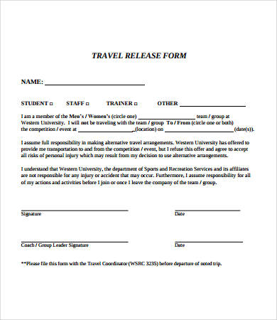 Release Form template 10  Free PDF Documents Download