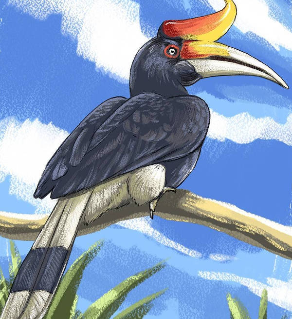 bird painting by alexfunplastic