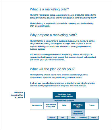 Marketing Plan Sample - 31+ Free Pdf, Word Documents Download