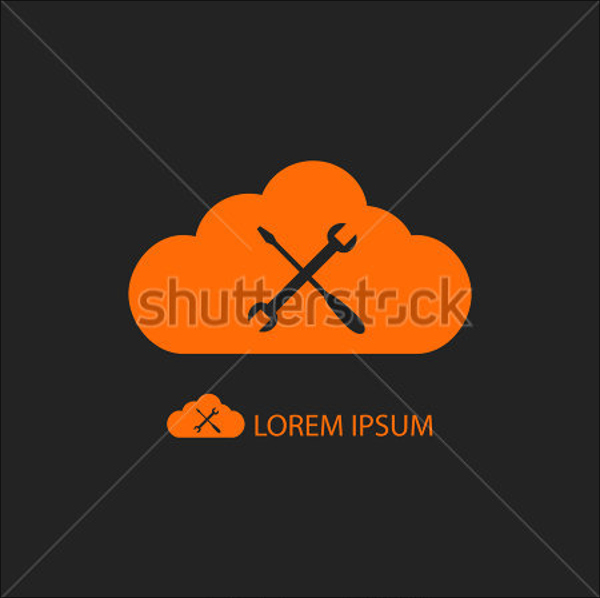 orange cloud logo