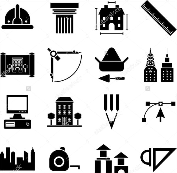 Architecture Icons - 5+ Free PSD, Vector AI, EPS Format Download