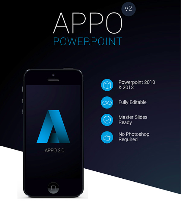 app powerpoint presentation template