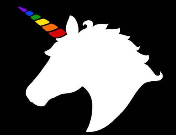 Free Free Unicorn Head Outline Svg 885 SVG PNG EPS DXF File