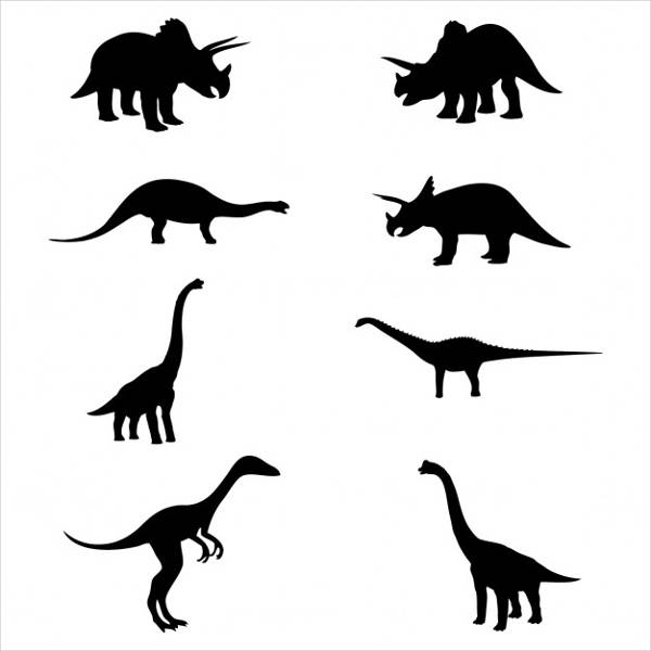 Download 9+ Wild Dinosaur Silhouettes | Free & Premium Templates