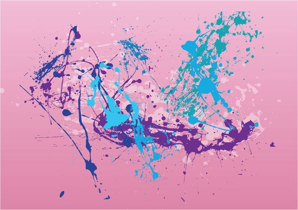 grunge splatter vector