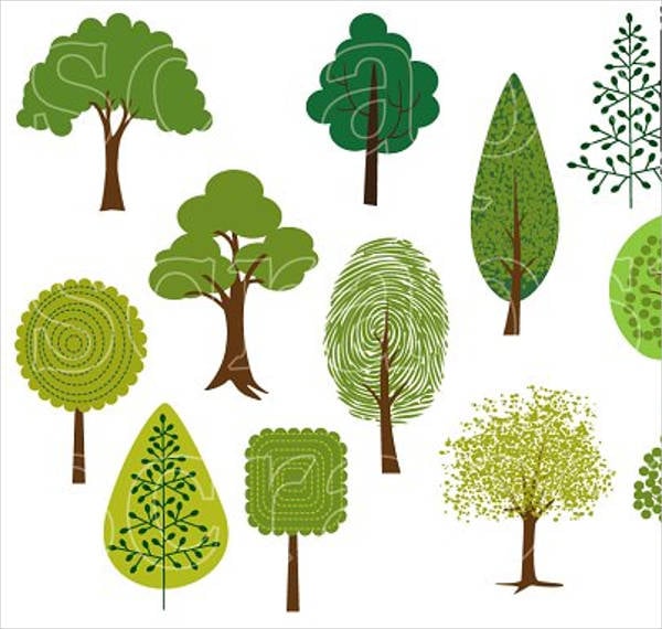 pine tree silhouette clipart1