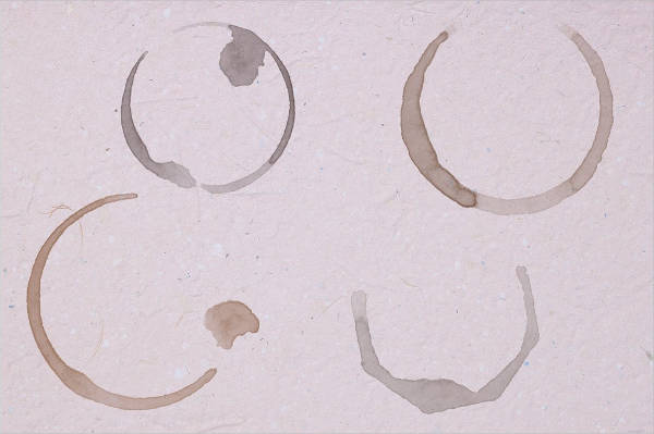 coffee cup stain photoshop brushes
